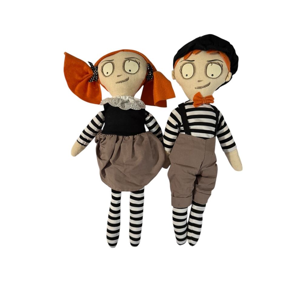 Debi Lilly Creepy Halloween Doll Duo – Boy & Girl Set, Hauntingly Detailed